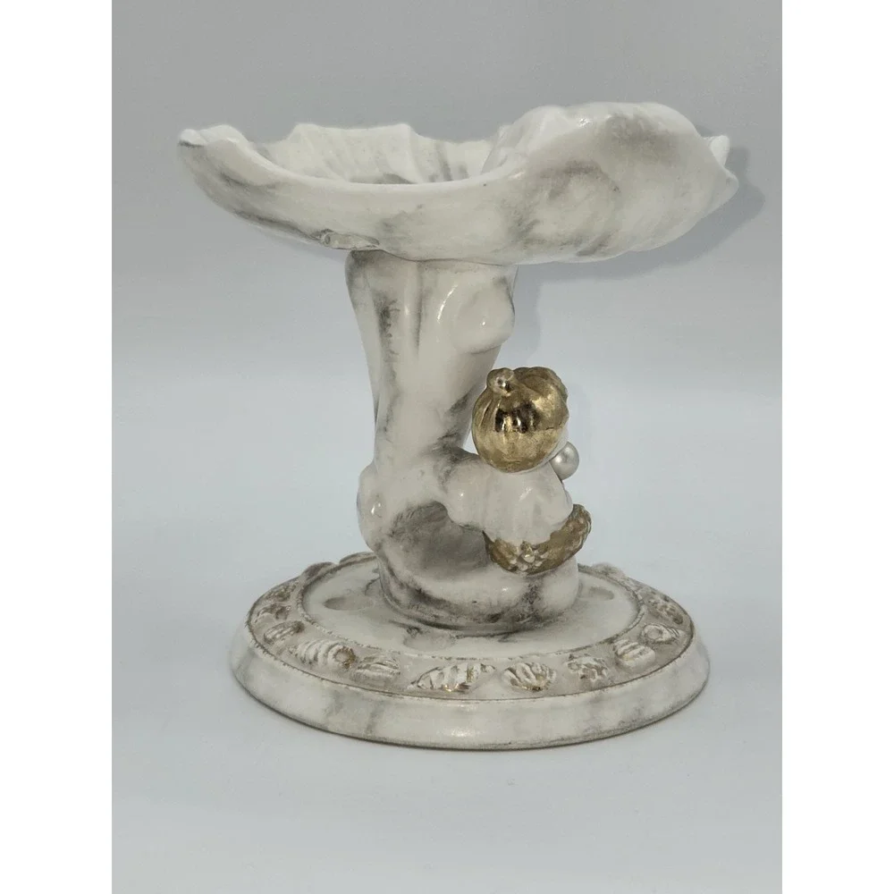 Vintage Napcoware Toothbrush‎ Holder Cherub Alabastro C-531 4.75